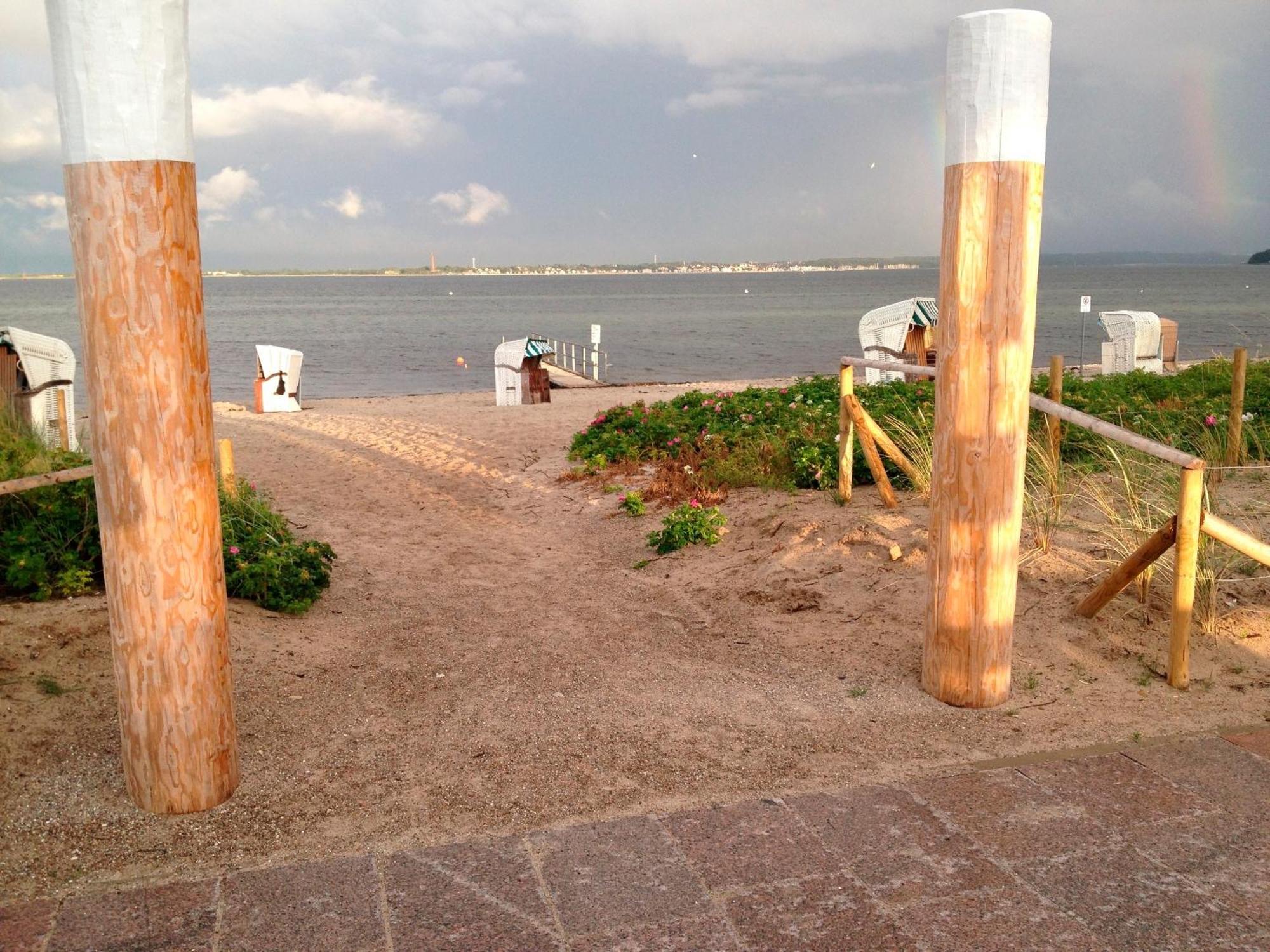 Strande, fast am Strand Exteriör bild